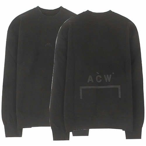 [어콜드월] 20SS ACWMW001WHL BK 로고 프린팅 스웻 셔츠 블랙 남성 맨투맨 / TFN,A COLD WALL