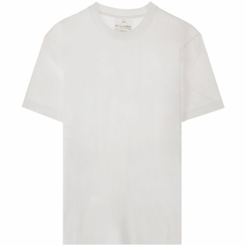 [아크네] BL0230 183 미니 로고 반팔 티셔츠 화이트 남성 티셔츠 / TJ,ACNE STUDIOS