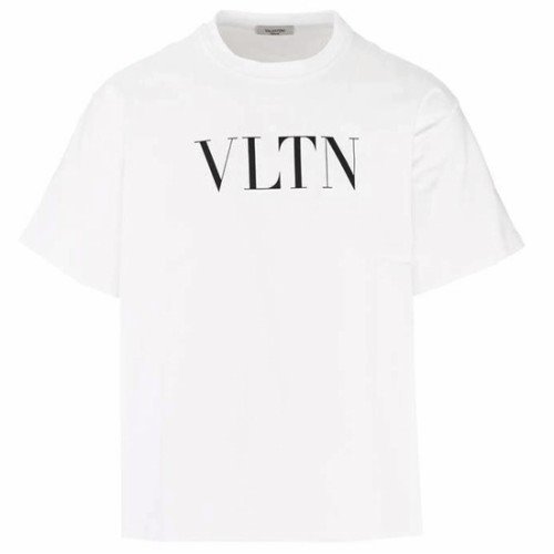 [발렌티노] 21SS VV3MG03S72C A01 VLTN 로고 프린팅 반팔티셔츠 화이트 남성 티셔츠 / TJ,VALENTINO