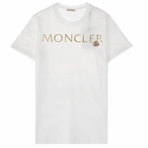 [몽클레어] 8C71510 V8094 033 로고패치 반팔티셔츠 화이트 여성 티셔츠 / TJ,MONCLER