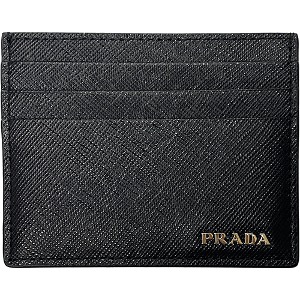 [프라다] 2MC025 2FPJ F0002 사피아노 스킨 카드지갑 네로 지갑 / TJ,PRADA